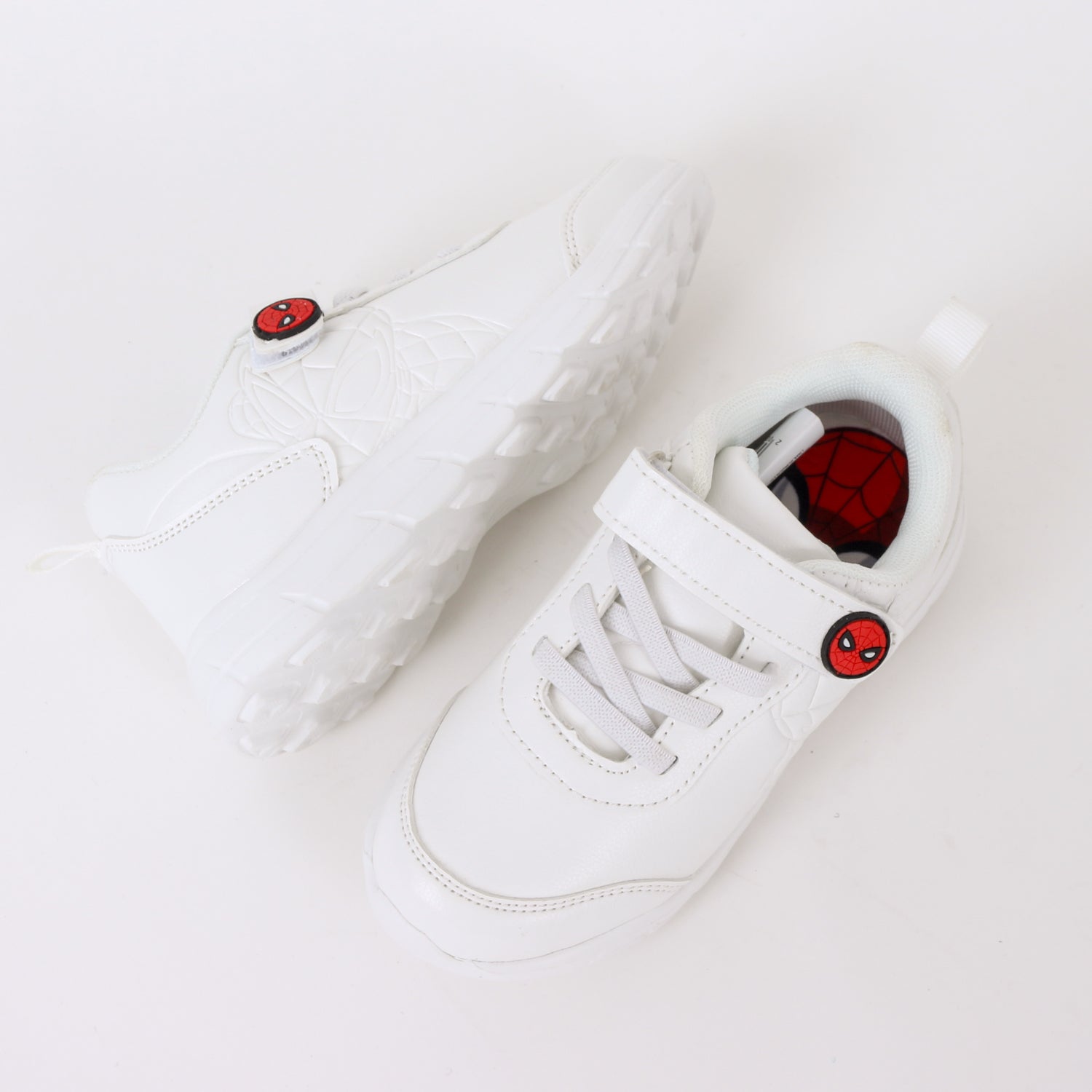 Zapatilla Escolar Niño Velcro Spiderman Blanco Marvel - Zapatillas Chile | The Brands Club cl
