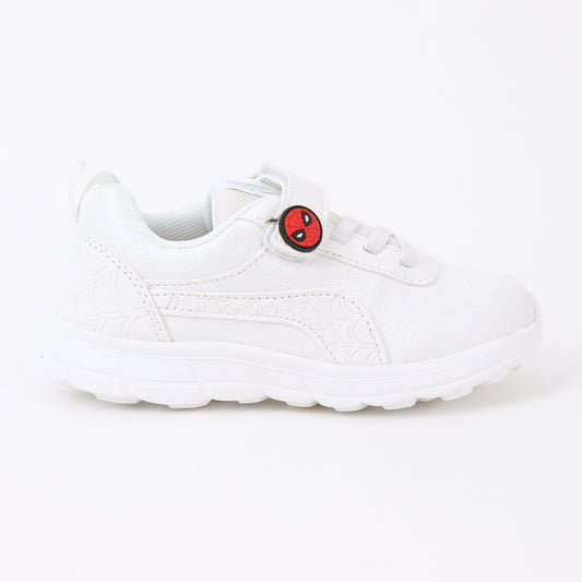 Zapatilla Escolar Niño Velcro Spiderman Web Blanco Marvel - Zapatillas Chile | The Brands Club cl