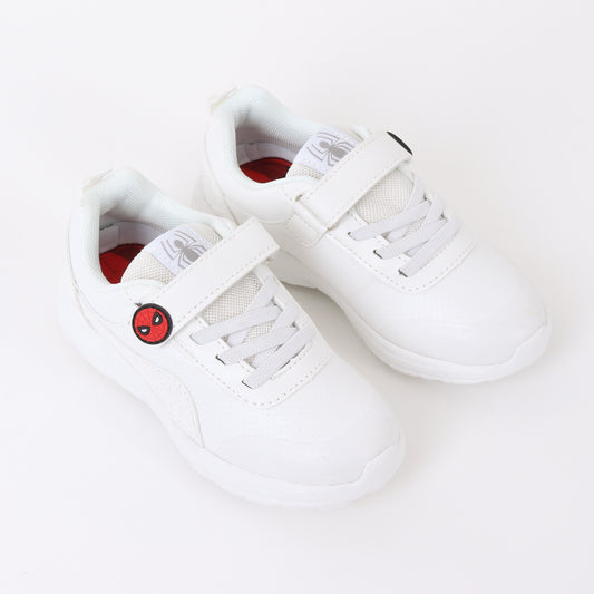 Zapatilla Escolar Niño Velcro Spiderman Web Blanco Marvel - Zapatillas Chile | The Brands Club cl