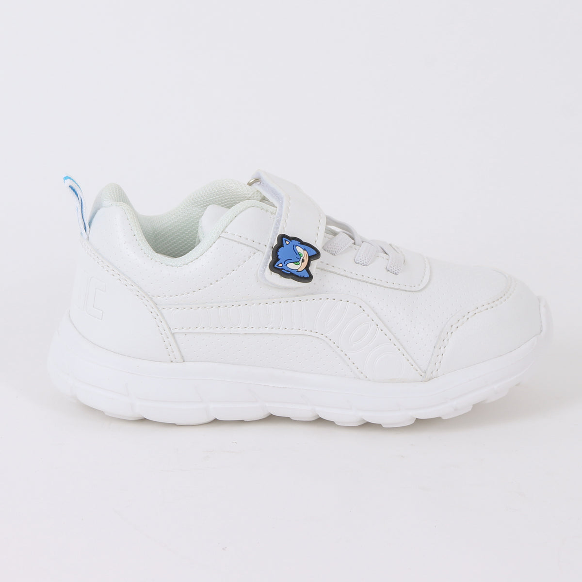 Zapatilla Escolar Niño Velcro Sonic Pin Blanco Sonic - Zapatillas Chile | The Brands Club cl