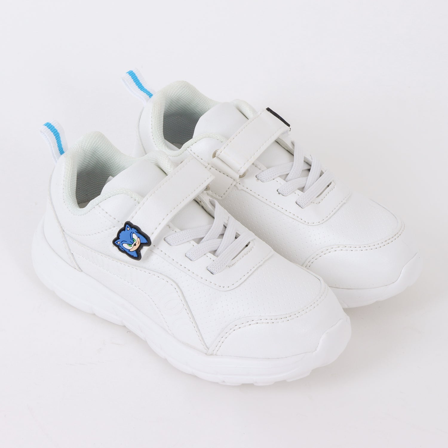 Zapatilla Escolar Niño Velcro Sonic Pin Blanco Sonic - Zapatillas Chile | The Brands Club cl