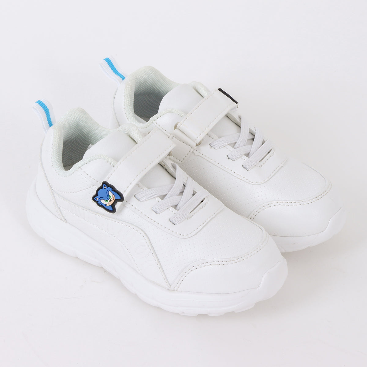 Zapatilla Escolar Niño Velcro Sonic Pin Blanco Sonic - Zapatillas Chile | The Brands Club cl