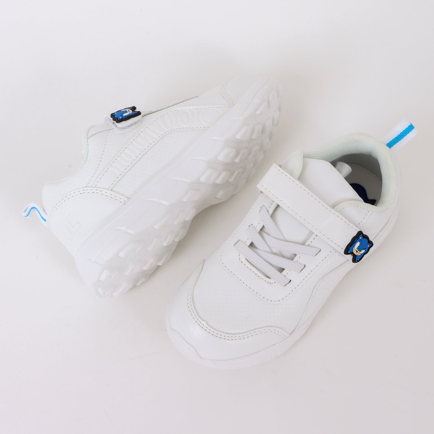 Zapatilla Escolar Niño Velcro Sonic Pin Blanco Sonic - Zapatillas Chile | The Brands Club cl