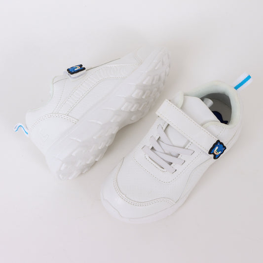 Zapatilla Escolar Niño Velcro Sonic Pin Blanco Sonic - Zapatillas Chile | The Brands Club cl