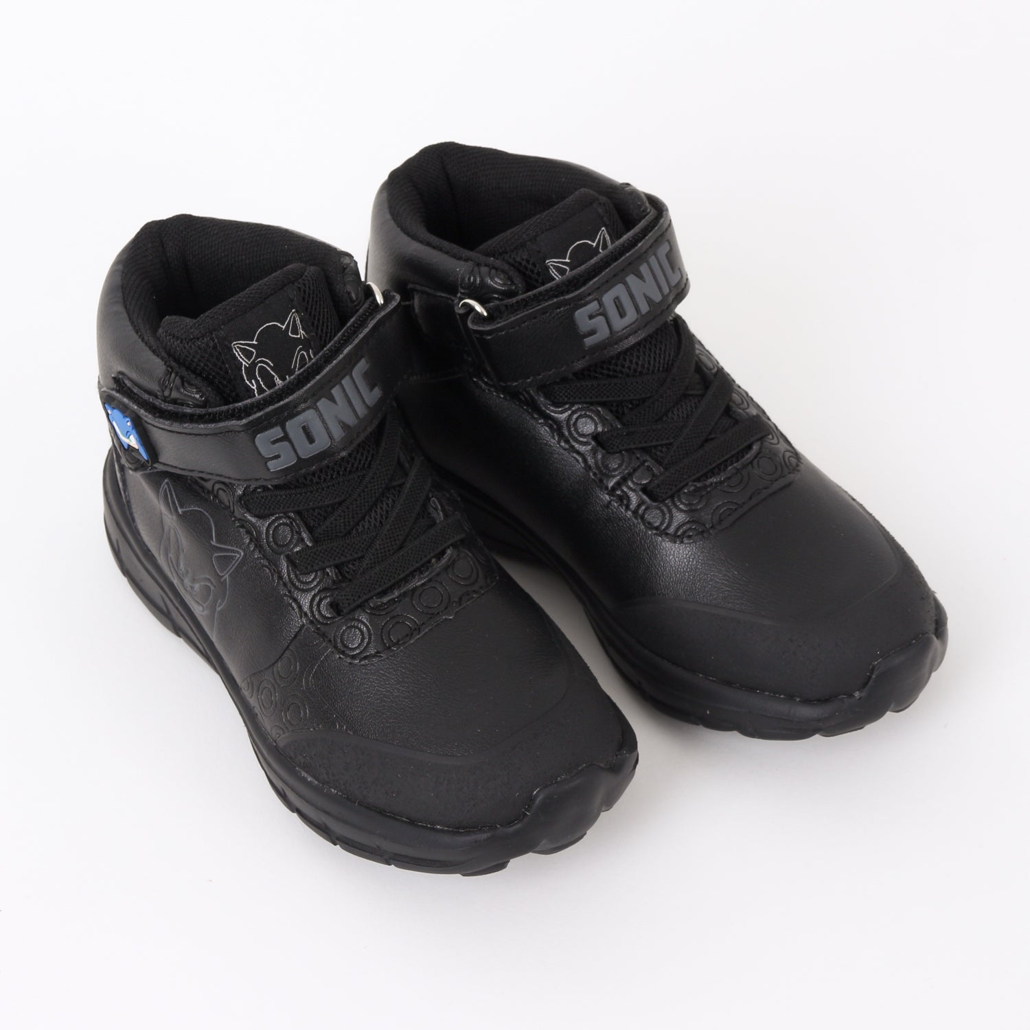 Zapatilla Escolar Niño Caña Alta Negro Sonic - Zapatillas Chile | The Brands Club cl