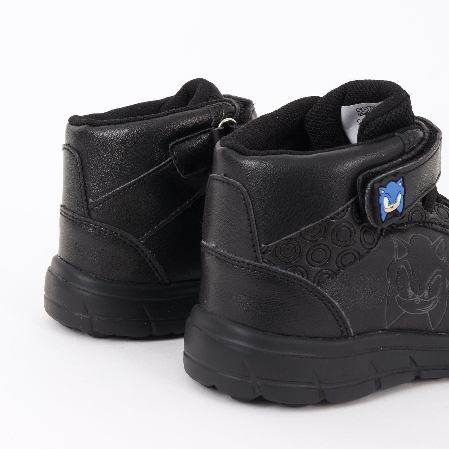 Zapatilla Escolar Niño Caña Alta Negro Sonic - Zapatillas Chile | The Brands Club cl