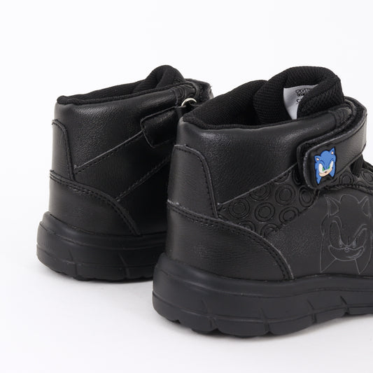 Zapatilla Escolar Niño Caña Alta Negro Sonic - Zapatillas Chile | The Brands Club cl