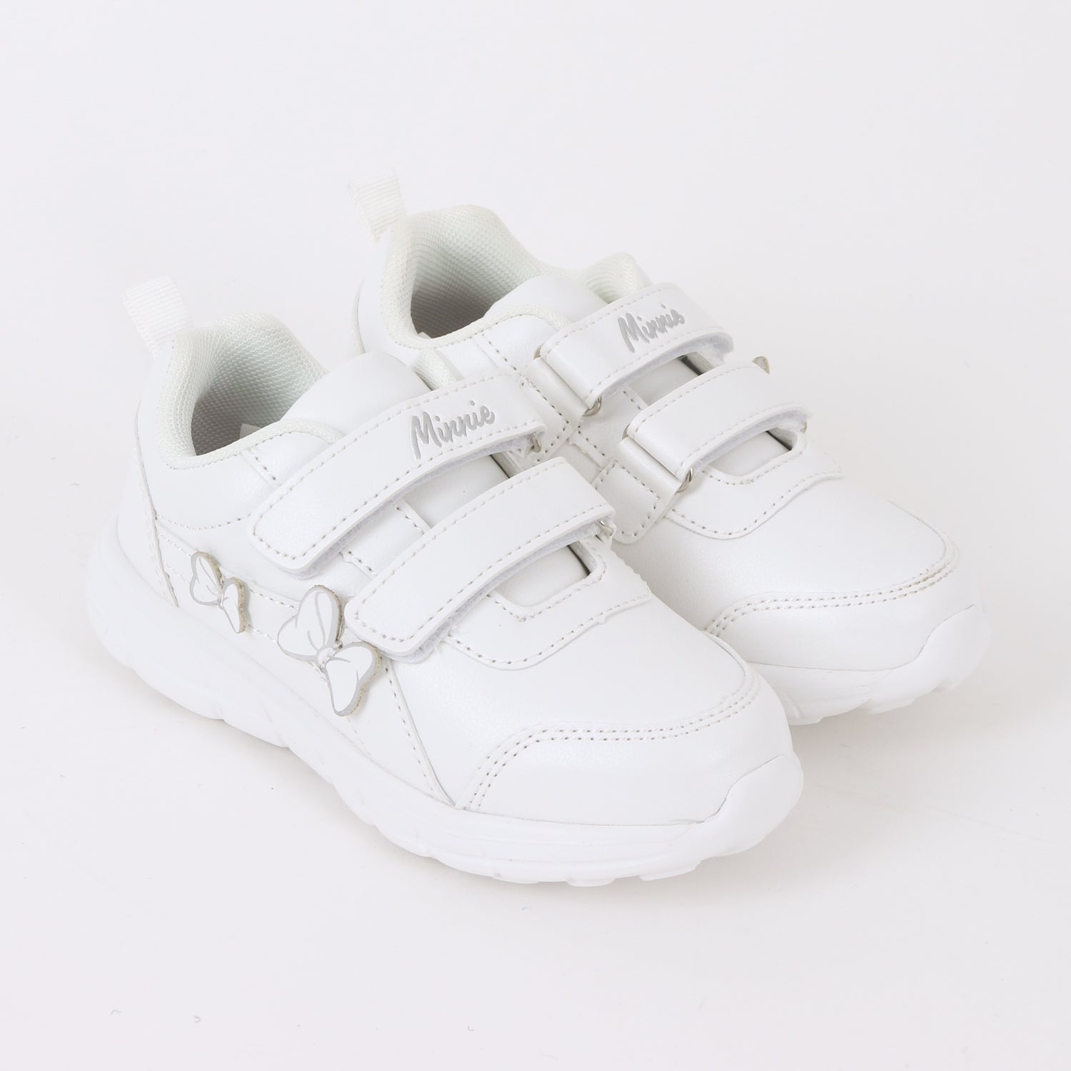 Zapatilla Escolar Niña Cintas Minnie Mouse Blanco Disney - Zapatillas Chile | The Brands Club cl