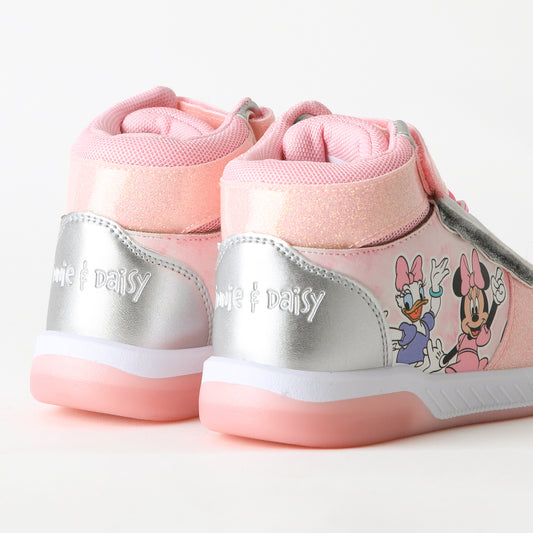 Zapatilla Caña Alta Niña Luces Minnie & Daisy Rosado Disney - Zapatillas Chile | The Brands Club cl