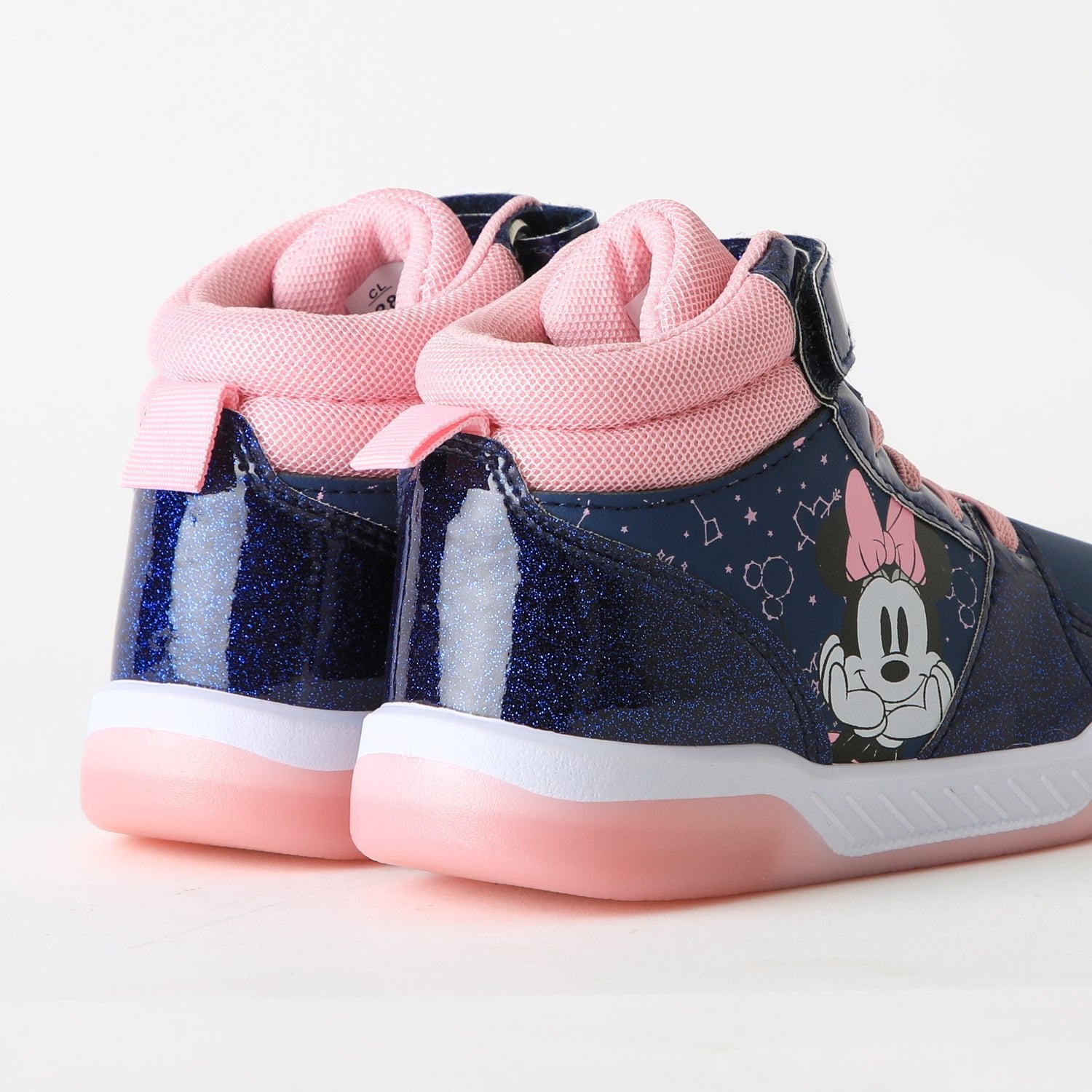 Zapatilla Caña Alta Niña Luces Azul Minnie Disney - Zapatillas Chile | The Brands Club cl