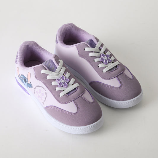 Zapatilla Luces Niña Flor Lilo & Stitch Morado Disney - Zapatillas Chile | The Brands Club cl