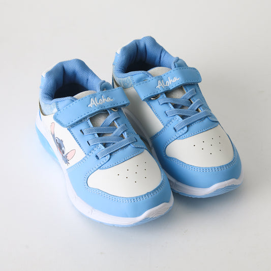Zapatilla Luces Niña Velcro Lilo & Stitch Azul Disney - Zapatillas Chile | The Brands Club cl