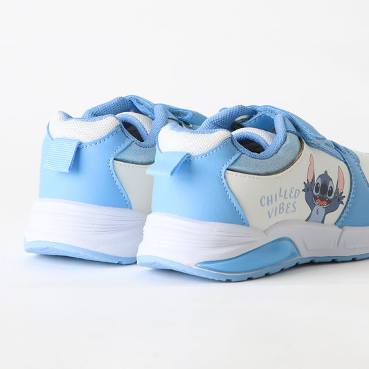 Zapatilla Luces Niña Velcro Lilo & Stitch Azul Disney - Zapatillas Chile | The Brands Club cl