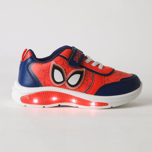 Zapatilla Luces Niño Velcro Spiderman Ojos Rojo Marvel - Zapatillas Chile | The Brands Club cl