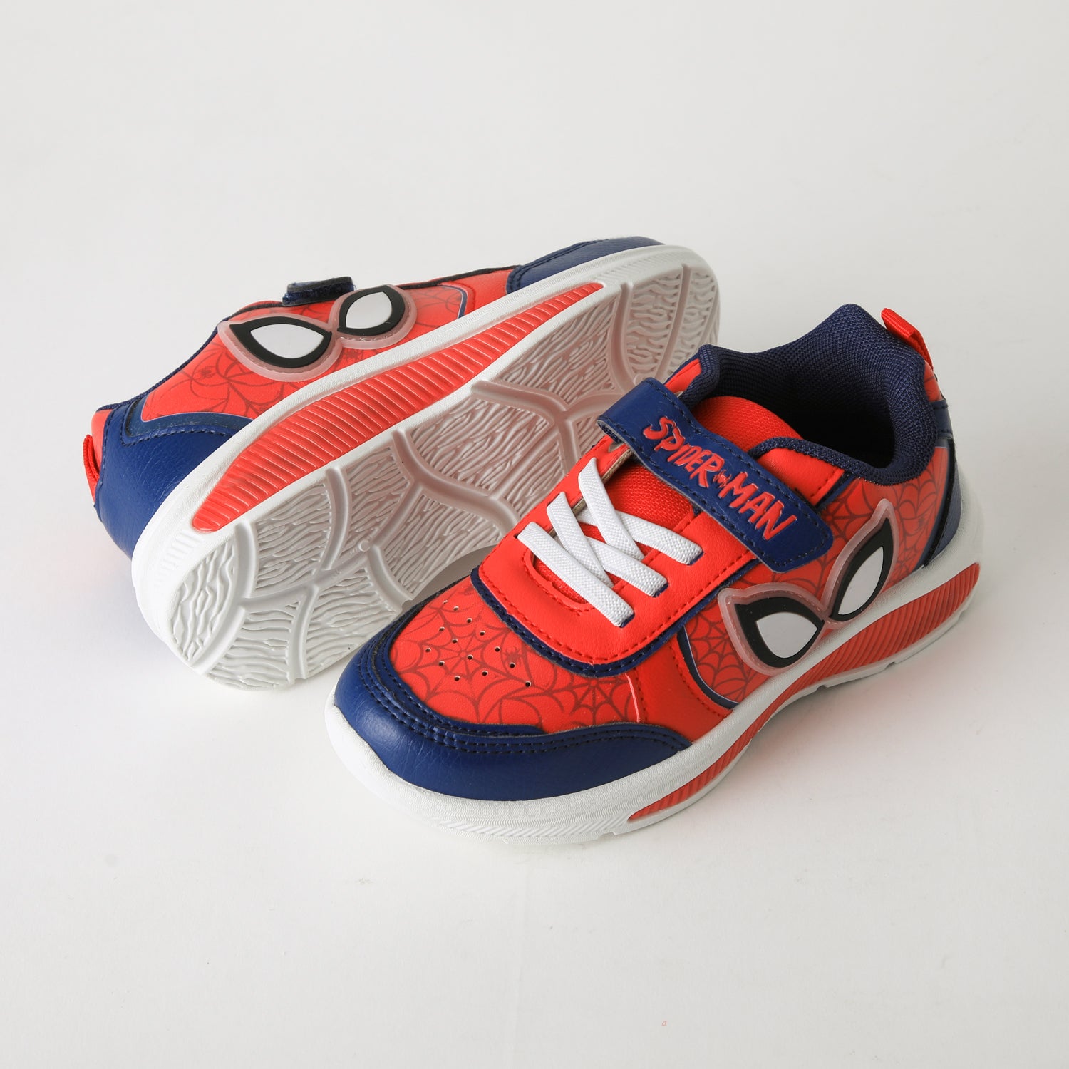 Zapatilla Luces Niño Velcro Spiderman Ojos Rojo Marvel - Zapatillas Chile | The Brands Club cl