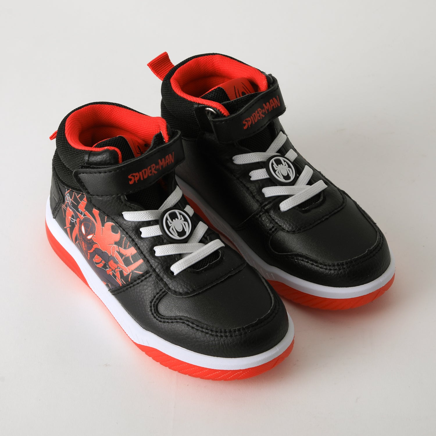 Zapatilla Caña Alta Niño Luces Spiderman Negro Marvel - Zapatillas Chile | The Brands Club cl