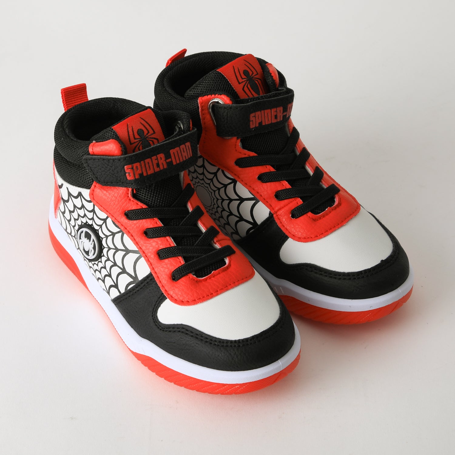 Zapatilla Caña Alta Niño Luces Spiderman Blanco Marvel - Zapatillas Chile | The Brands Club cl