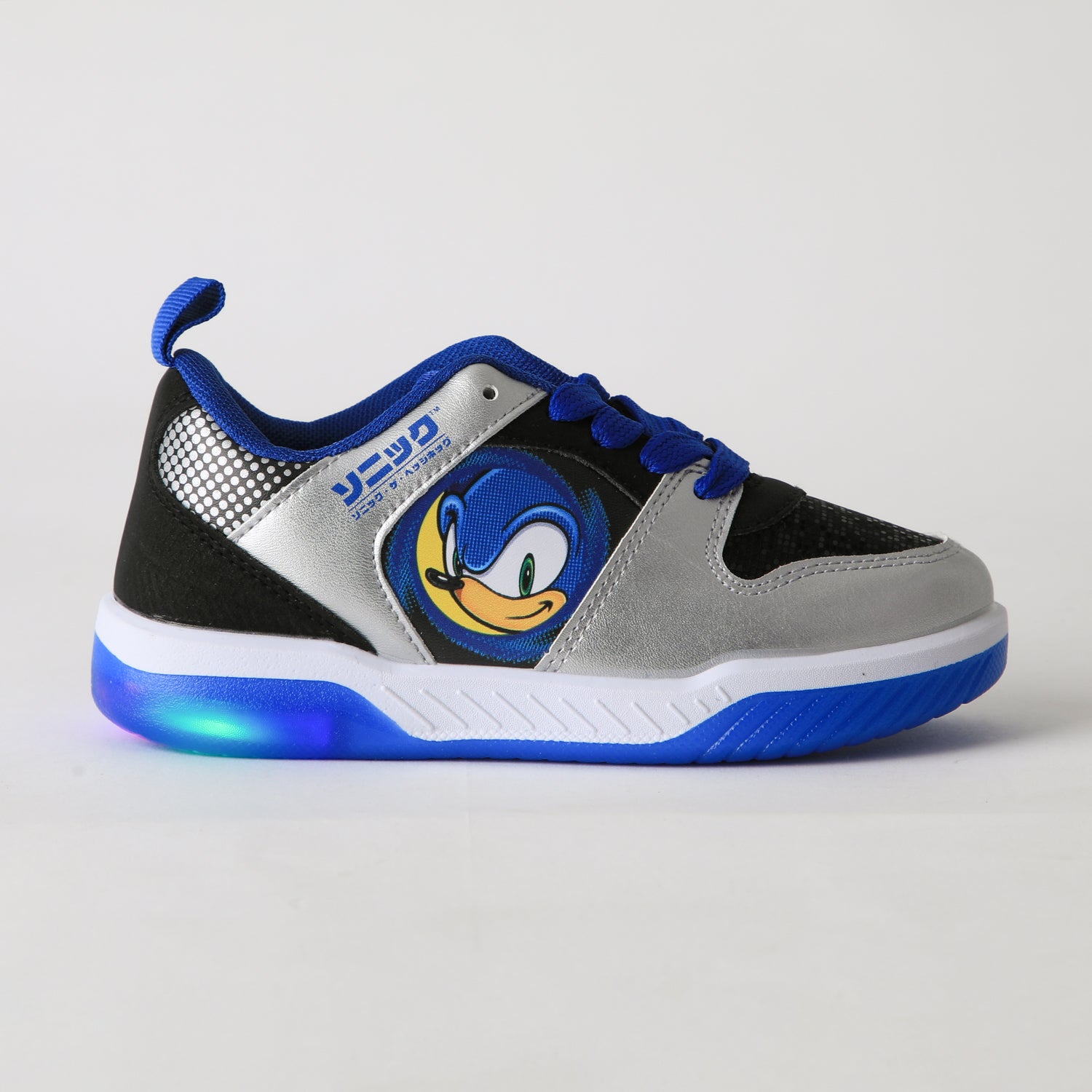 Zapatilla Luces Niño Cara Azul Sonic - Zapatillas Chile | The Brands Club cl