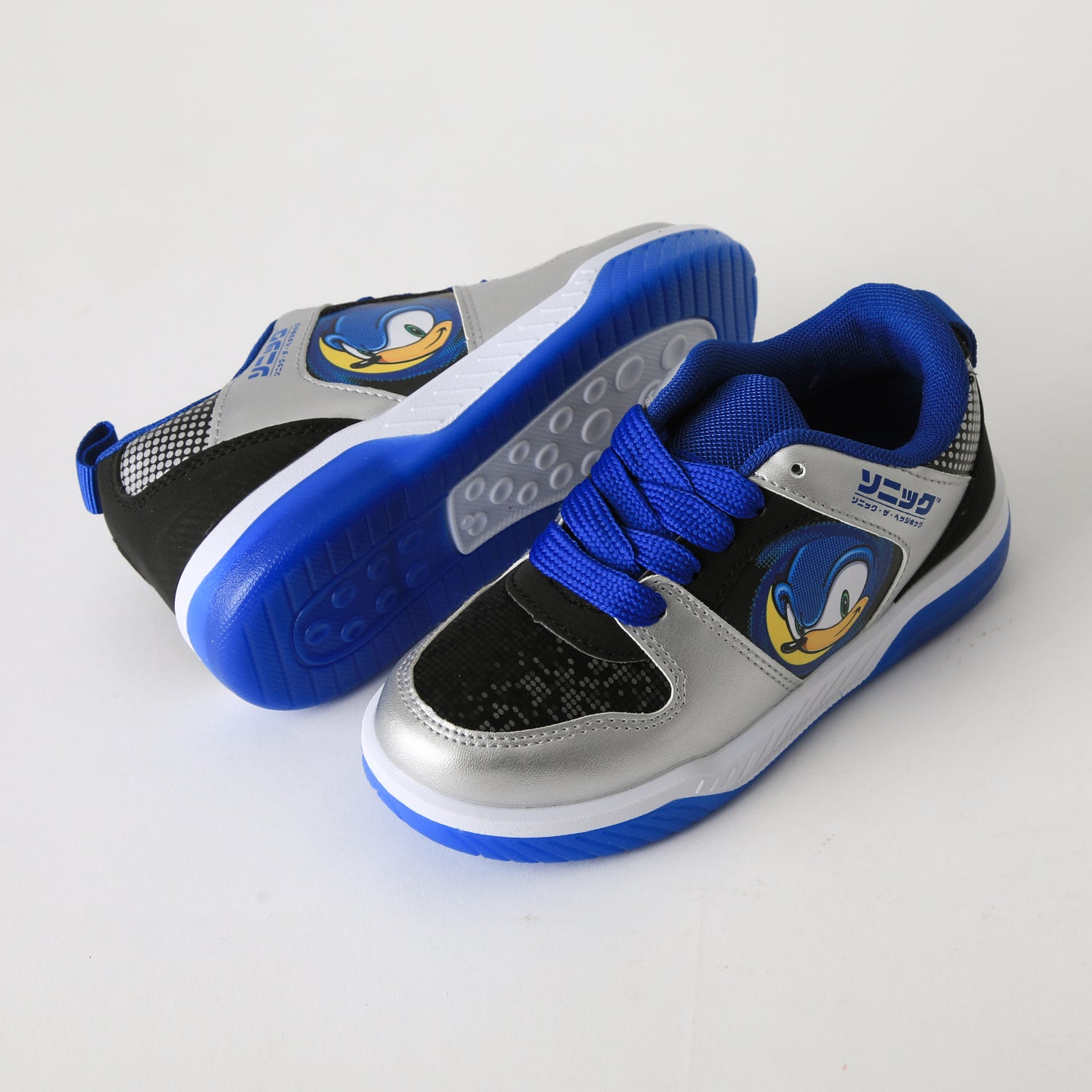 Zapatilla Luces Niño Cara Azul Sonic - Zapatillas Chile | The Brands Club cl