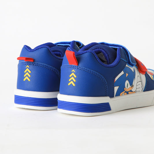 Zapatilla Luces Niño Velcro Sonic & Nuckles Azul Sonic - Zapatillas Chile | The Brands Club cl