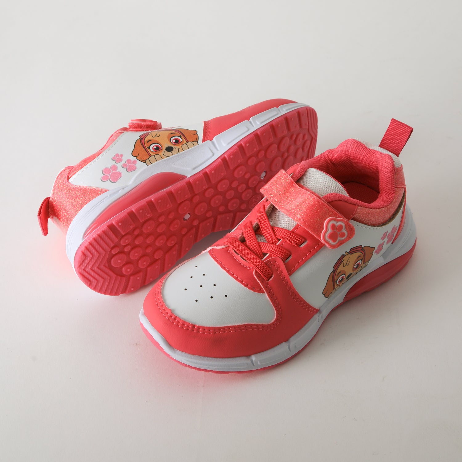 Zapatilla Luces Niña Velcro Skye Rosado Paw Patrol - Zapatillas Chile | The Brands Club cl