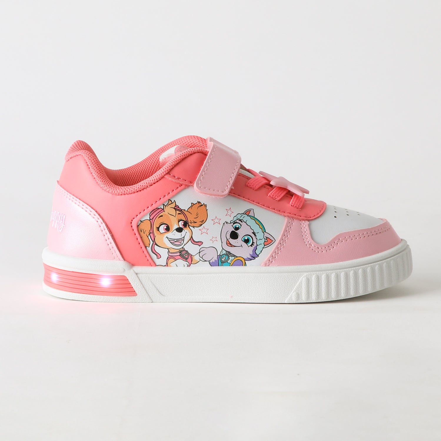 Zapatilla Luces Niña Velcro Skye & Everes Rosado Paw Patrol - Zapatillas Chile | The Brands Club cl