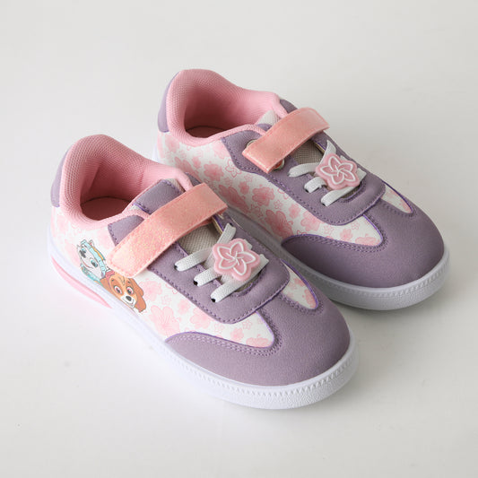 Zapatilla Luces Niña Velcro Everest & Skye Morado Paw Patrol - Zapatillas Chile | The Brands Club cl