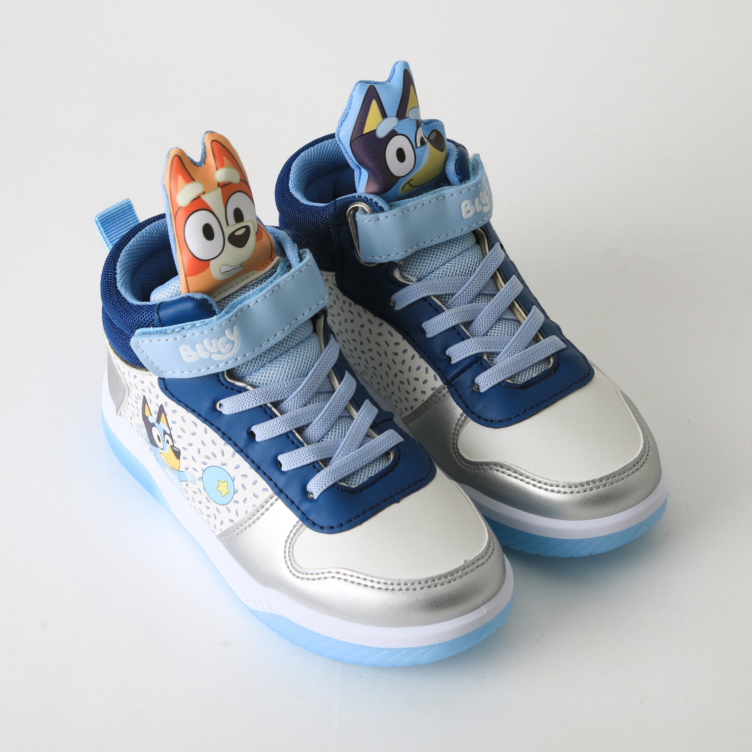 Zapatilla Caña Alta Niño Luces Blanco Bingo & Bluey - Zapatillas Chile | The Brands Club cl