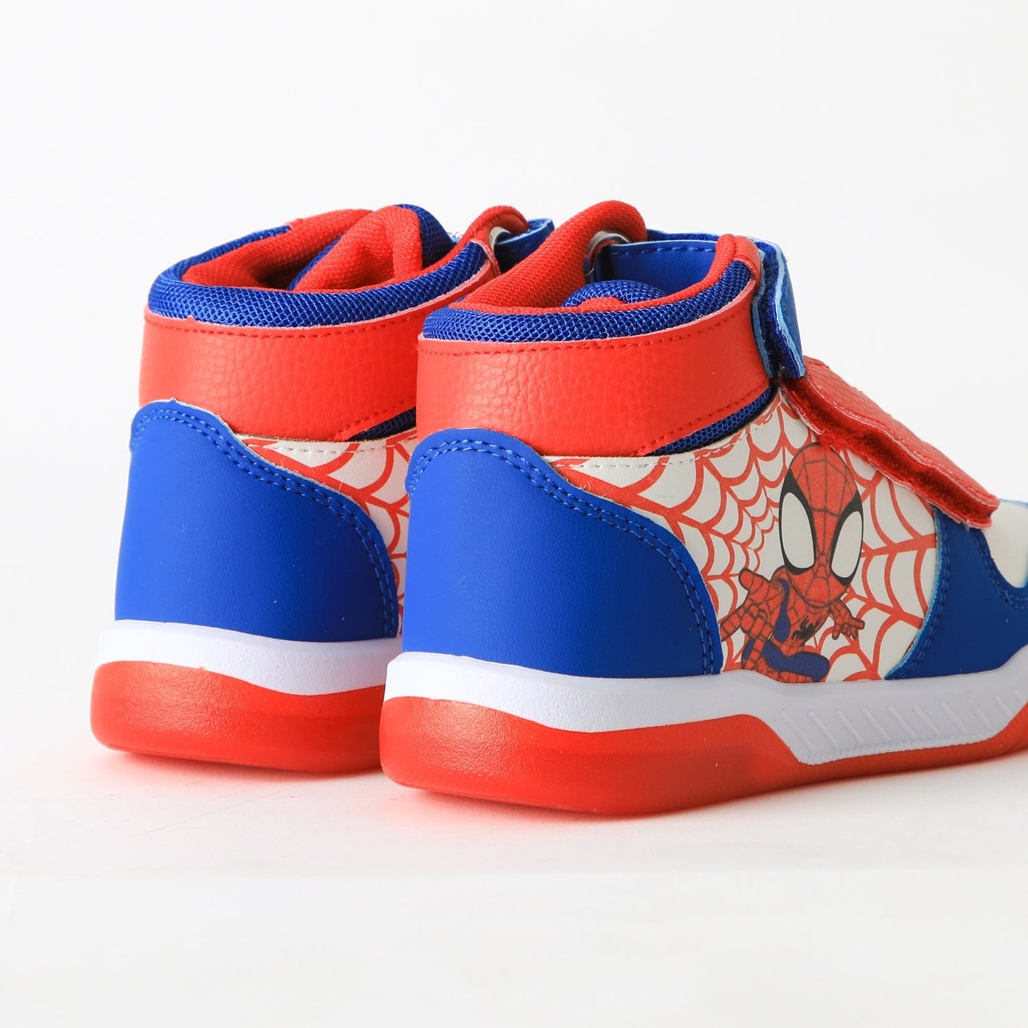 Zapatilla Caña Alta Niño Luces Spidey Blanco Marvel - Zapatillas Chile | The Brands Club cl