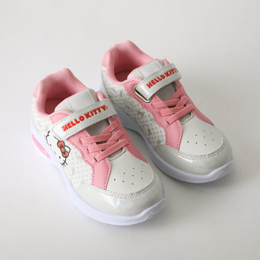 Zapatilla Luces Niña Velcro Blanco Hello Kitty - Zapatillas Chile | The Brands Club cl