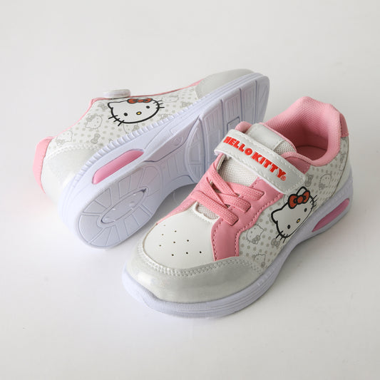 Zapatilla Luces Niña Velcro Blanco Hello Kitty - Zapatillas Chile | The Brands Club cl