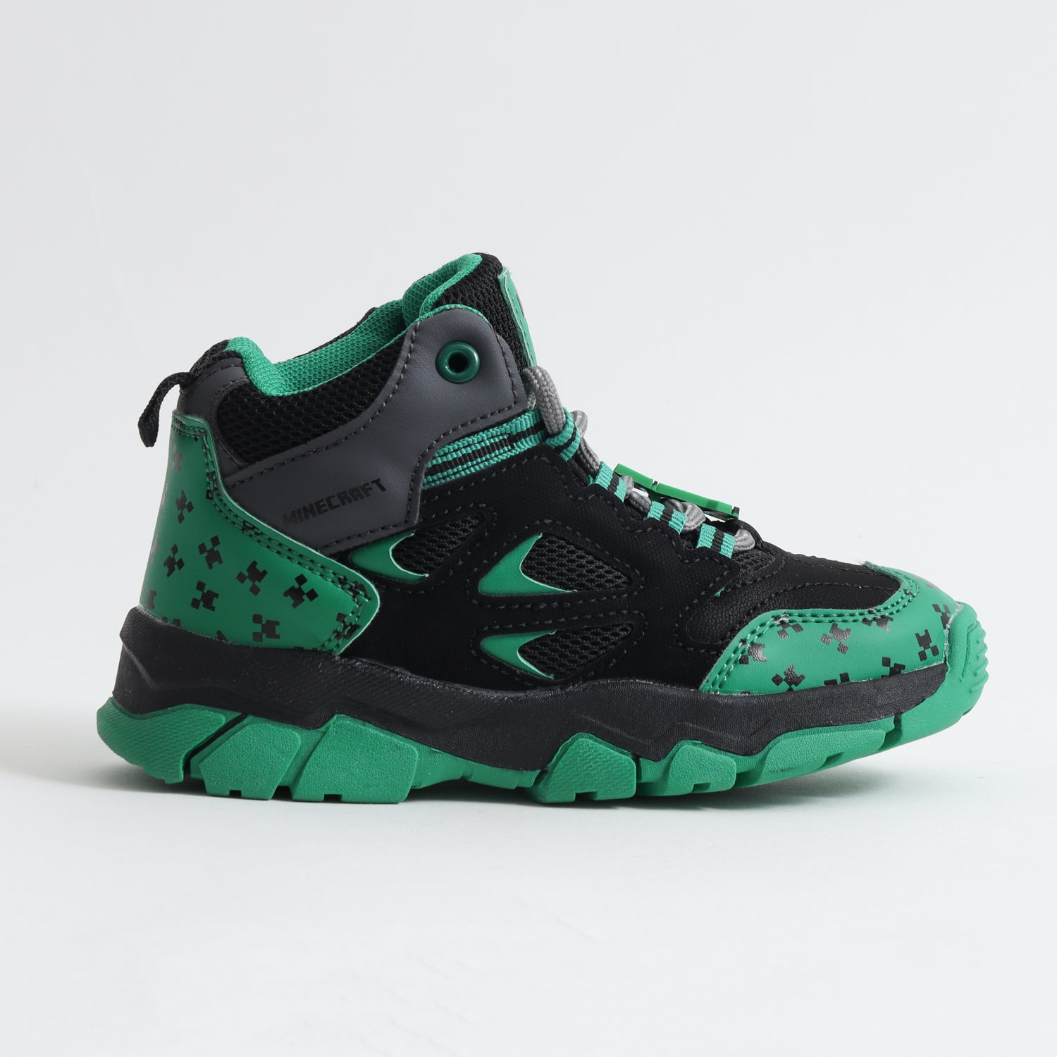 Zapatilla Outdoor Niño Full Print Verde Minecraft - Zapatillas Chile | The Brands Club cl