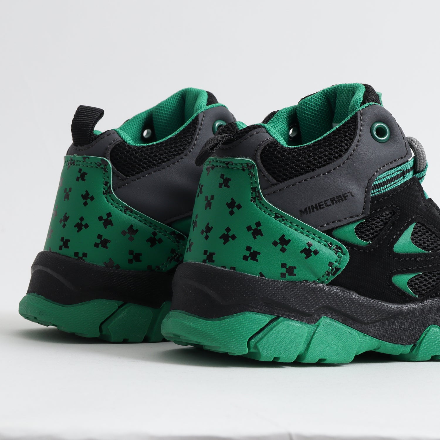 Zapatilla Outdoor Niño Full Print Verde Minecraft - Zapatillas Chile | The Brands Club cl