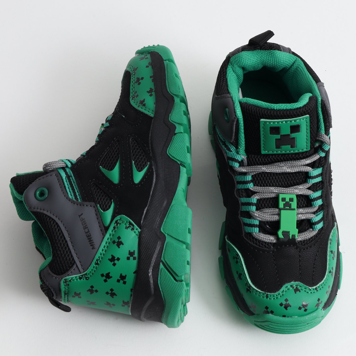 Zapatilla Outdoor Niño Full Print Verde Minecraft - Zapatillas Chile | The Brands Club cl