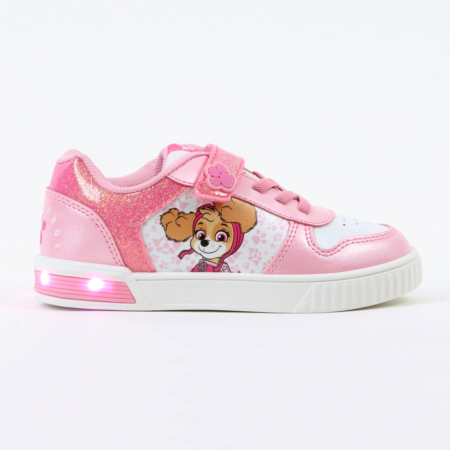 Zapatilla Luces Niña Brillos Skye Rosado Paw Patrol - Zapatillas Chile | The Brands Club cl