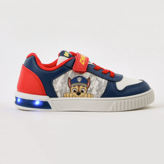 Zapatilla Luces Niño Velcro Chase Azul Paw Patrol - Zapatillas Chile | The Brands Club cl