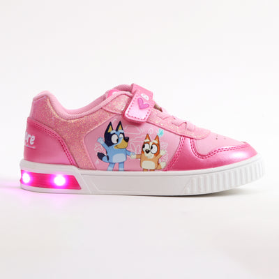 Zapatilla Luces Niña Bingo & Bluey Diseño Rosado