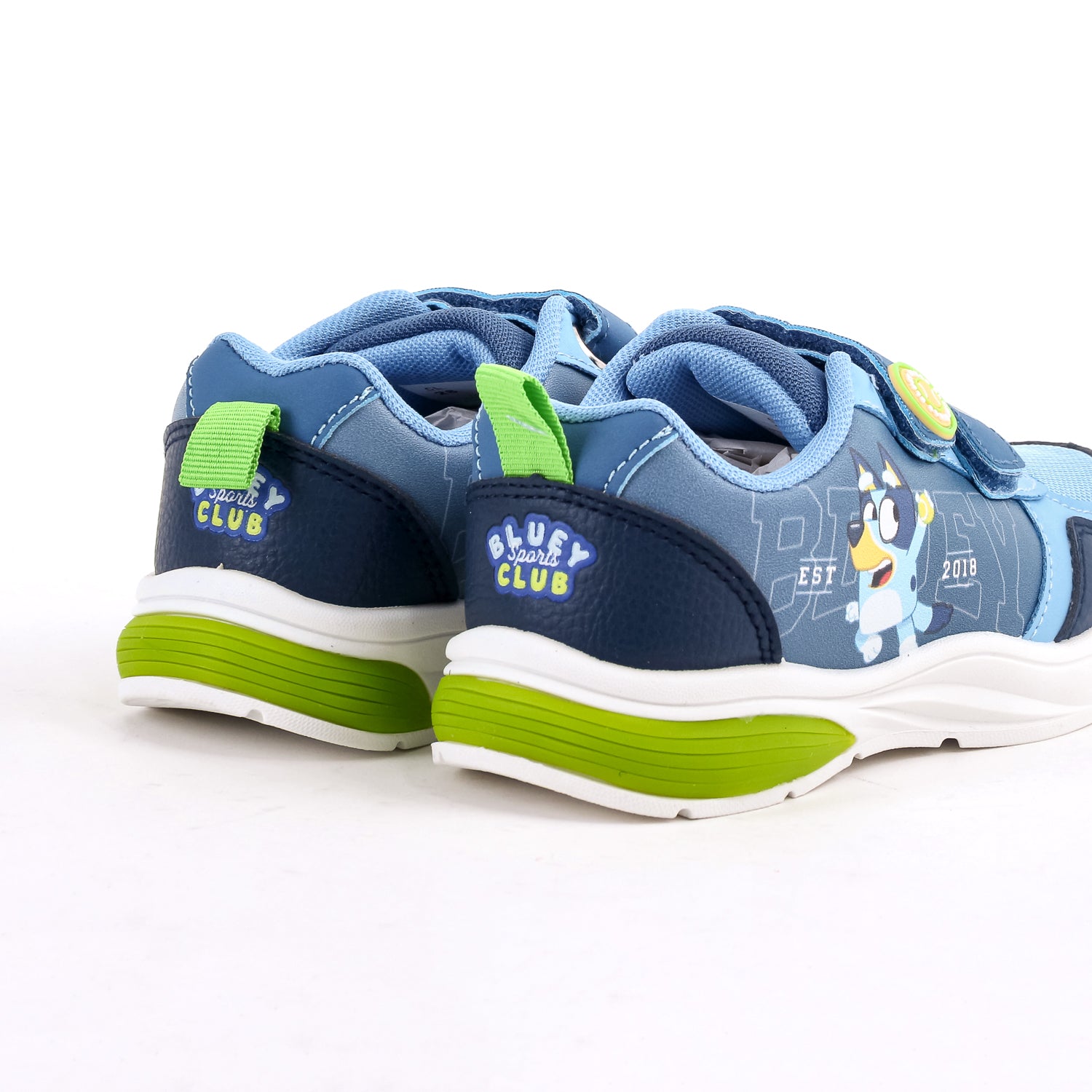 Zapatilla Luces Niño Bluey Est 2018 Azul