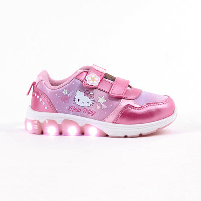 Zapatilla Luces Niña Hello Kitty Marina Rosado