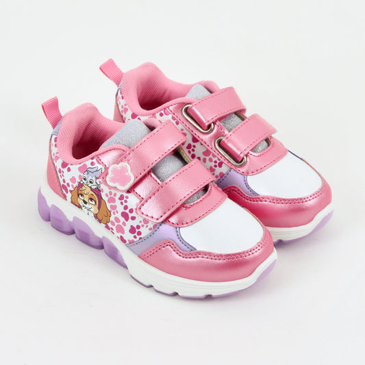 Zapatilla Luces Niña Paw Patrol Patitas Rosado - Zapatillas Chile | The Brands Club cl