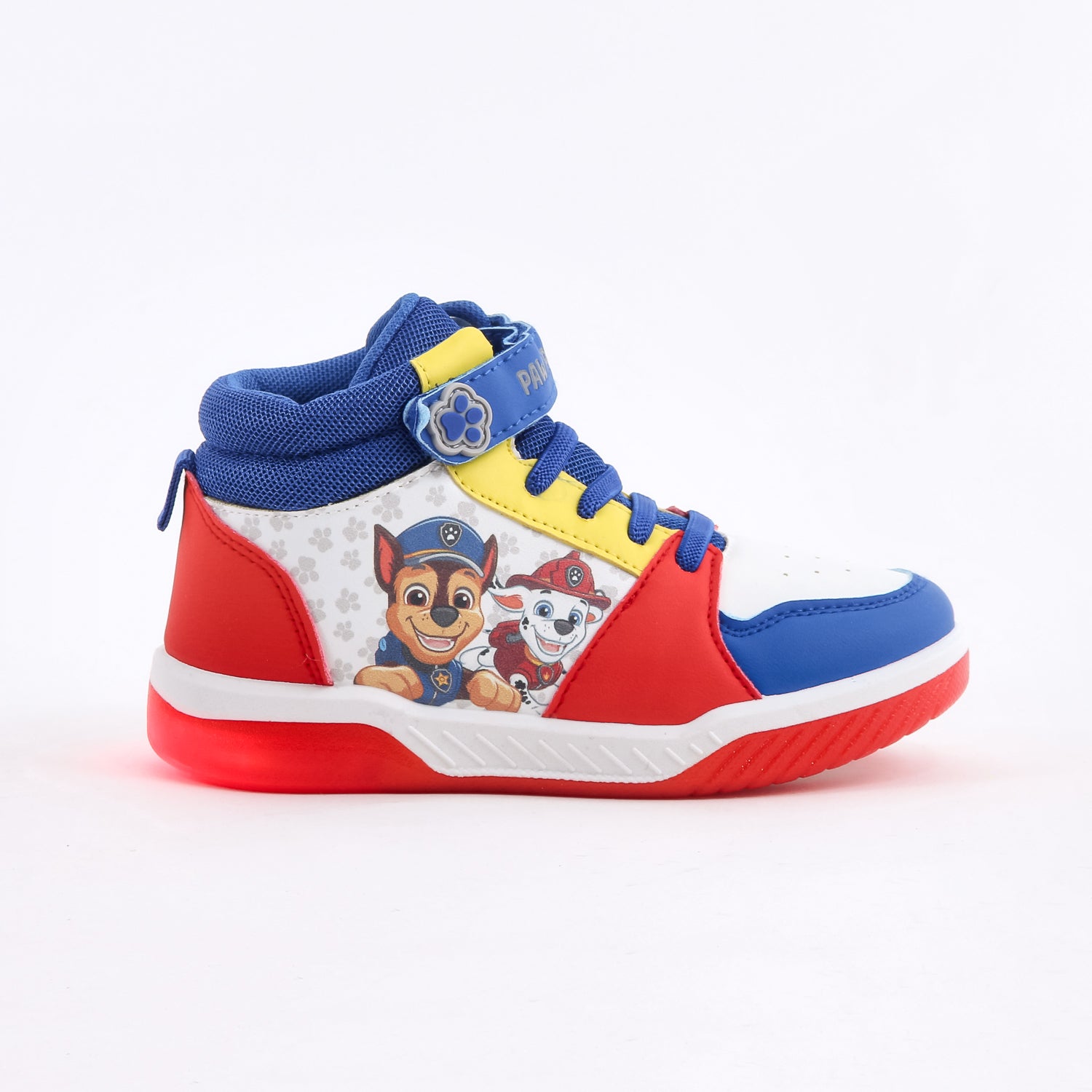 Zapatilla Luces Niño Paw Patrol Amigos Blanco