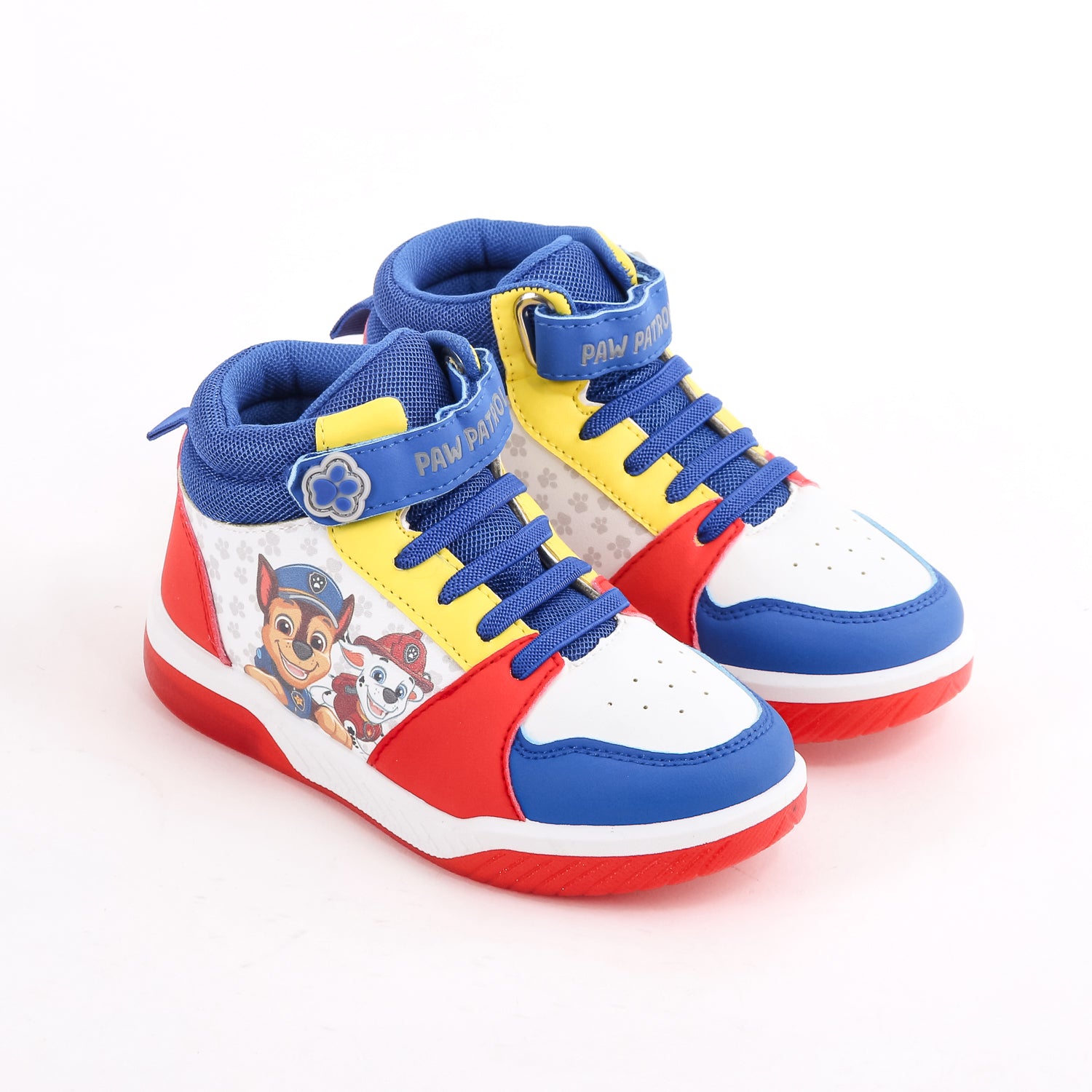 Zapatilla Luces Niño Paw Patrol Amigos Blanco