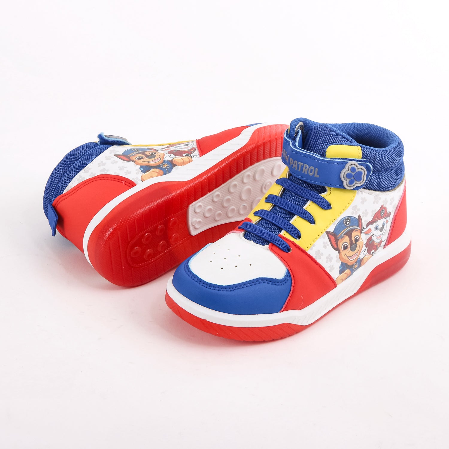 Zapatilla Luces Niño Paw Patrol Amigos Blanco