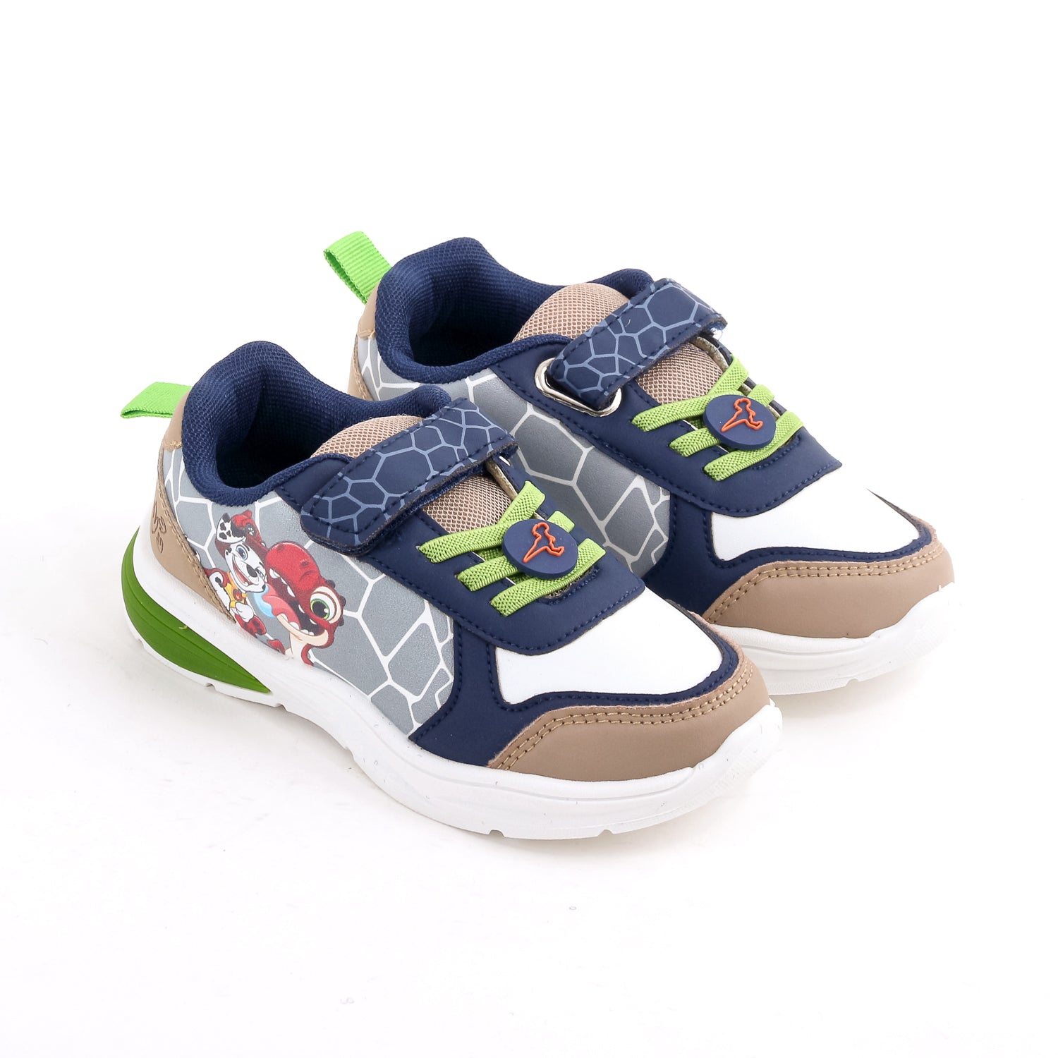 Zapatilla Luces Niño Marshall & Dino Gris Paw Patrol