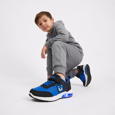 Zapatilla Luces Niño Sonic Azul