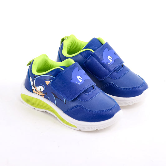 Zapatilla Luces Niño Sonic Full Print Azul - Zapatillas Chile | The Brands Club cl
