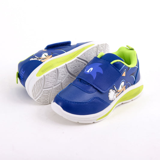 Zapatilla Luces Niño Sonic Full Print Azul - Zapatillas Chile | The Brands Club cl