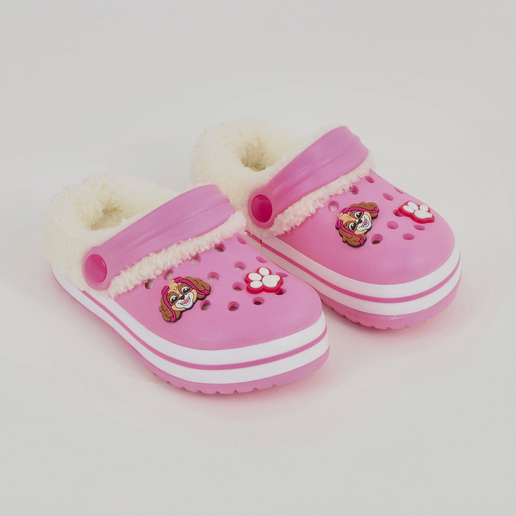 Zueco de Eva Con Chiporro Niña Pins Rosado Paw Patrol