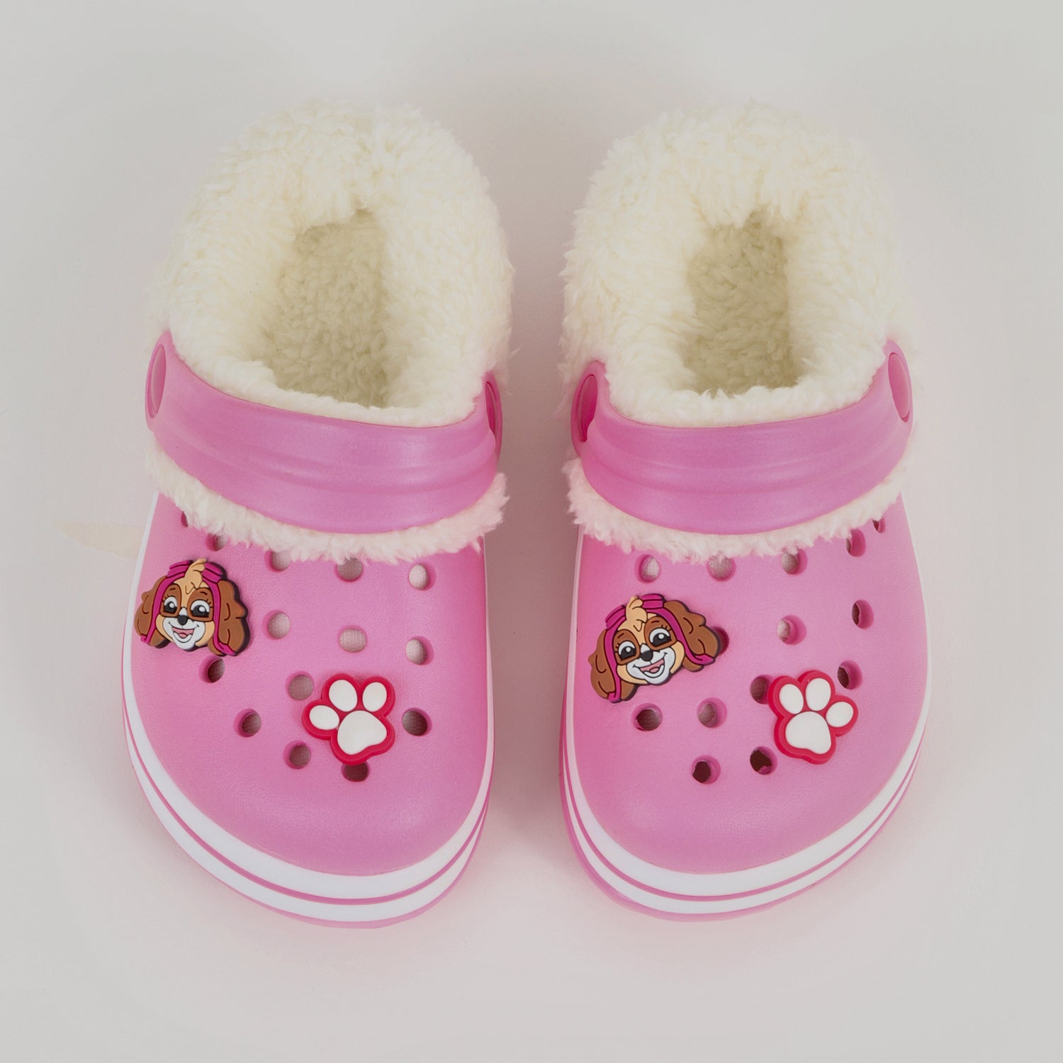 Zueco de Eva Con Chiporro Niña Pins Rosado Paw Patrol