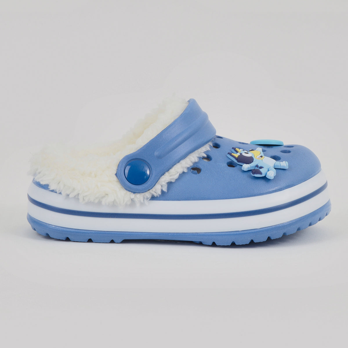 Zueco de Eva Con Chiporro Niño Pelota Azul Bluey